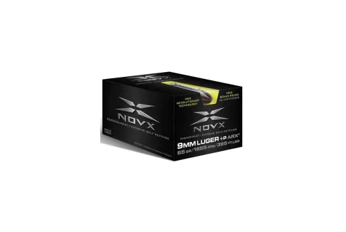NovX Engagement Extreme Self-Defense 9mm Luger Ammo 65 Grain +P ARX Lead-Free