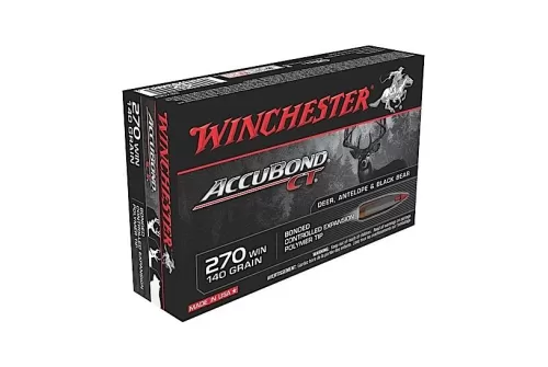 Winchester 270 140gr Accubond CT Rifle Ammunition 20rds - S270CT
