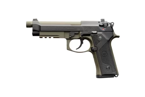Beretta M9a3 F 9Mm 5" Blk/Grn 17Rd J92M9A3M2