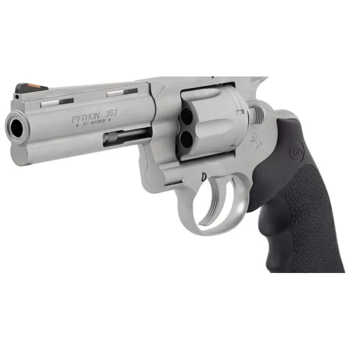 COLT PYTHON 357MAG 4.25 MATTE SS HOGUE BLEM