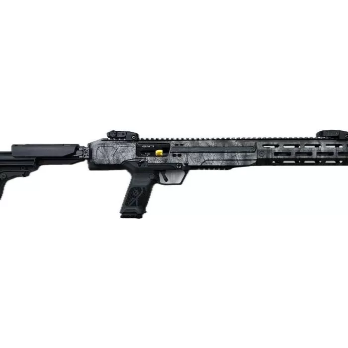 RUGER LC Carbine 45 ACP 16.25in 13rd Frazzled Silver Semi-Automatic Rifle (19317)