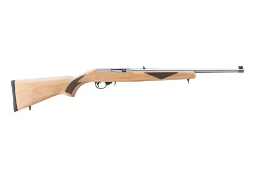 RUGER 10/22 Sporter 22LR 18.5 10rd Natural Finished Hardwood Stock with Black Checkering Semi-Auto Rifle (31229)