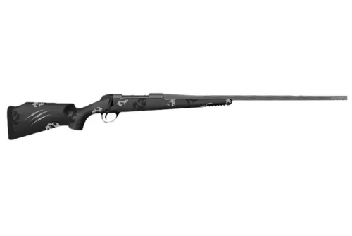 Fierce Firearms TWTROG65PRC20BP Twisted TI Rogue 6.5 PRC 20" Black Cerakote Steel Threaded Barrel, Drilled & Tapped Titanium Receiver, LR Negative Comb Phantom Camo Carbon Fiber Stock