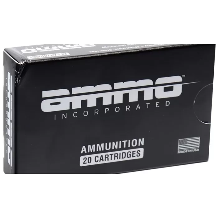 Ammo Inc. Boat Tail Hollow Point 223 Remington Ammo 20 Round Box - Brass Casing Ammo Inc. Boat Tail Hollow Point 223 Remington Ammo 20 Round Box - Brass Casing