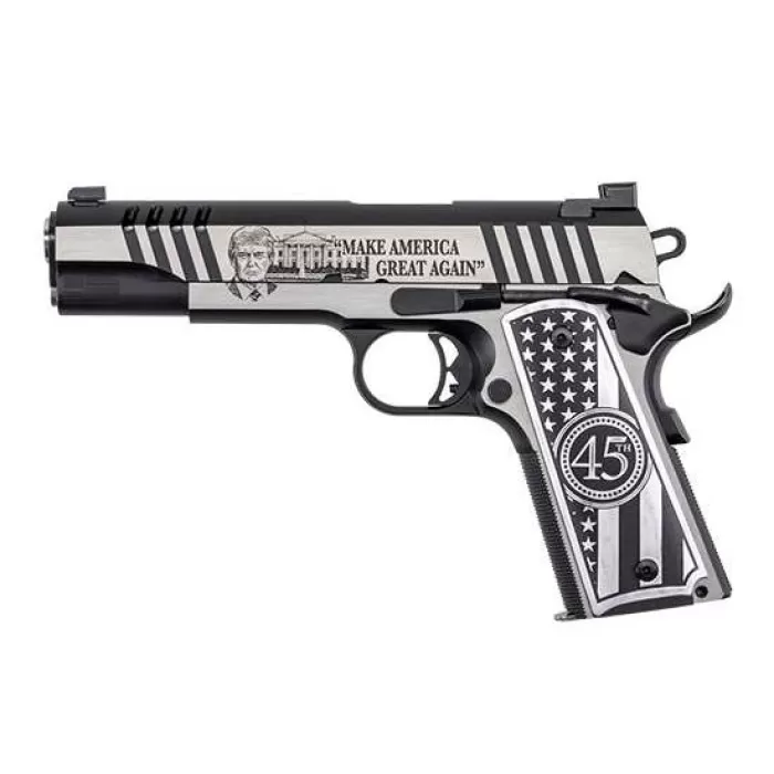 AUTO ORDNANCE 1911 TRUMP ONE 45ACP NIGHT SIGHTS BLEM AUTO ORDNANCE 1911 TRUMP ONE 45ACP NIGHT SIGHTS BLEM