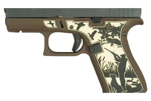 Glock 43x Custom "Mallard Brown" Subcompact Handgun w/Front Rails 9mm Luger 10rd Magazines (2) 3.41" Barrel US