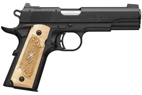BROWNING 1911-22 Black Label Medallion Maple Full Size .22LR 4.25in 10rd Semi-Automatic Pistol (51067490)