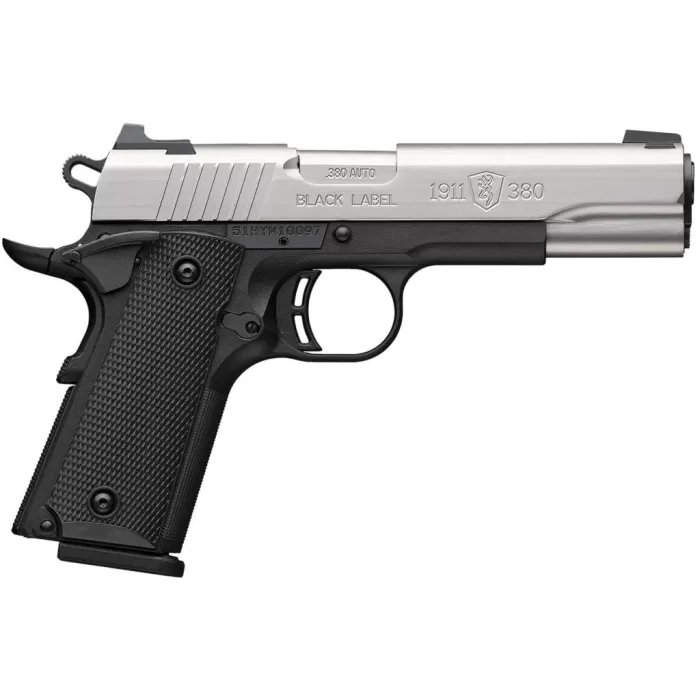 BROWNING 1911-380 STAINLESS 380ACP 4.25