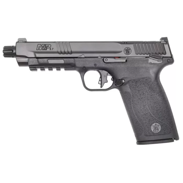 S&w M&p 5.7 No Thumb Safety 5" 2 10 Rd Mags Optic Cut Black S&w M&p 5.7 No Thumb Safety 5" 2 10 Rd Mags Optic Cut Black