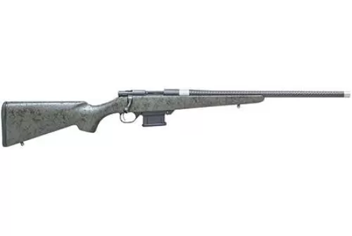 Howa HCE6ARCGRN 1500 Carbon Elevate 6mm ARC 20" Carbon Fiber Wrapped Threaded Barrel, Black Drilled & Tapped Steel Receiver, Fixed Stocky's OD Green w/Black Webbing Synthetic Stock, Right Hand