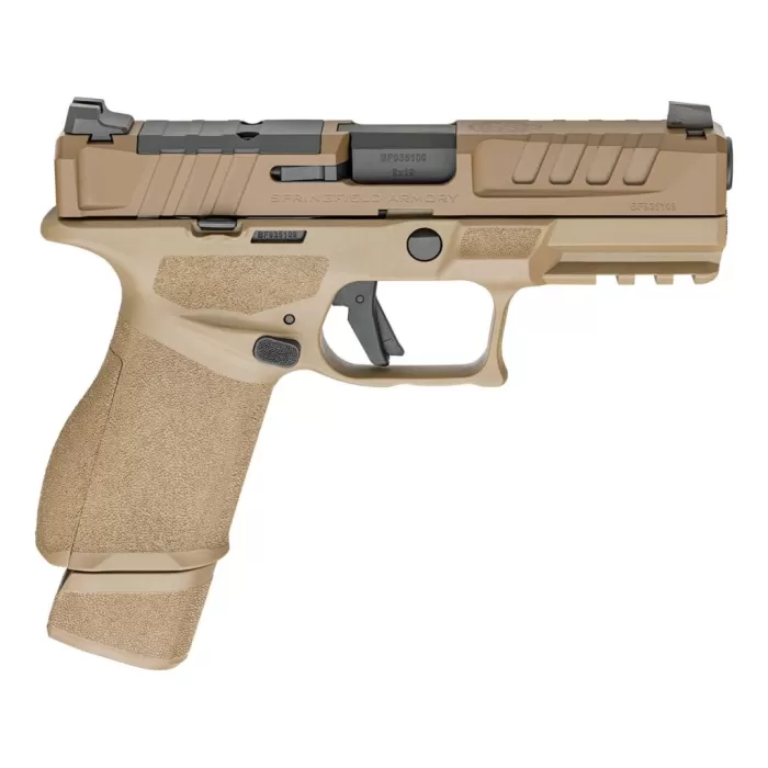 Springfield Echelon 4.0C 9mm, 4" Barrel, Flat Dark Earth Cerakote, Optic Ready, 18rd