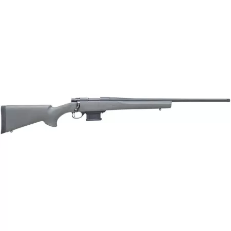 Howa HMA6ARCGYTH 1500 Mini Action Youth 6mm ARC 22" Black Steel Threaded Barrel, Black Drilled & Tapped Steel Receiver, Fixed HTI Green Synthetic Stock