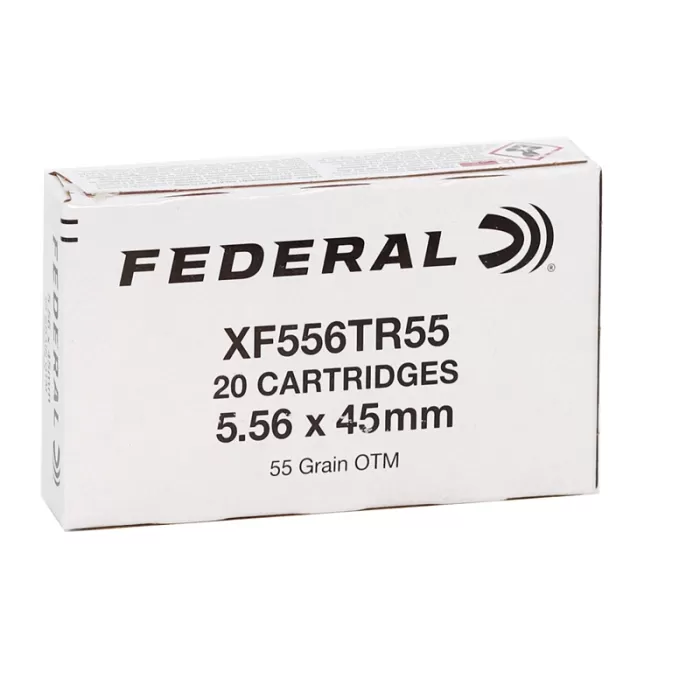 Federal 5.56 55 Grain Open Tip Match Federal 5.56 55 Grain Open Tip Match