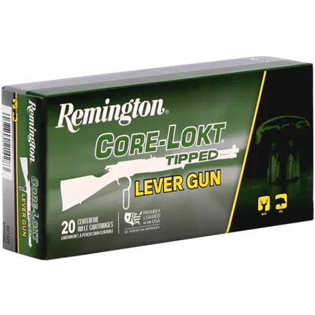 Remington Core-Lokt Tipped Rifle Ammunition 30-30 Win 150gr  PT 3150 fps 2390 fps 20/ct