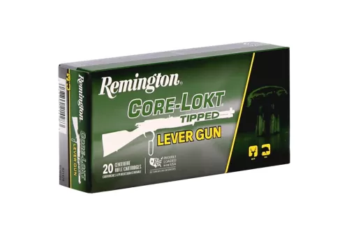 Remington Core-Lokt Tipped Rifle Ammunition 30-30 Win 150gr  PT 3150 fps 2390 fps 20/ct