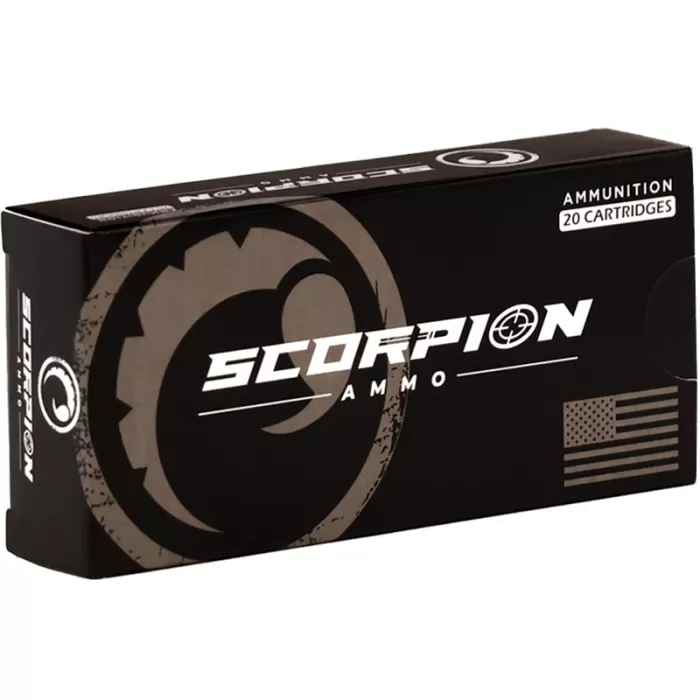 Scorpion 300 Blackout Ammo 147 Grain Full Metal Jacket - 300B147FMJ-S20