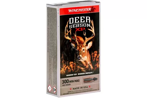 WINCHESTER AMMO Deer Season XP 300 Win Mag 180gr 20rd Box Rifle Ammo (X300DS2)