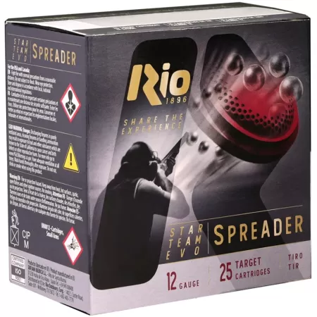 Rio Star Team Evo Spreader High Velocity Shotshells 12ga 2-3/4