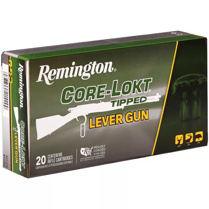 Remington Core-Lokt Lever Gun Ammunition 35 Rem 200gr PT 2100 fps 20/ct