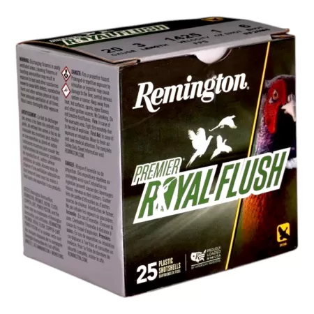 Remington Premier Royal Flush Shotshells 20ga 3