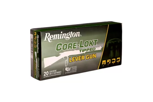 Remington Core-Lokt Tipped Lever Gun Ammunition 45-70 Govt 300gr PT 2100 fps 20/ct