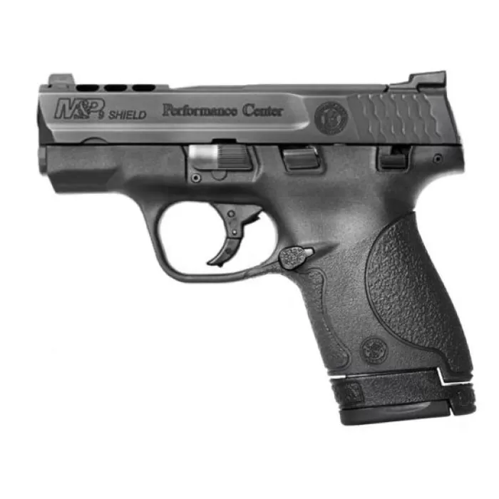 Smith & Wesson Performance Center Ported M&P Shield 9mm w/ Night Sights - 11630 Smith & Wesson Performance Center Ported M&P Shield 9mm w/ Night Sights - 11630
