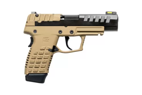 Keltec P15 Pistol 9mm 4 in. Tan CA Model 10 rd.