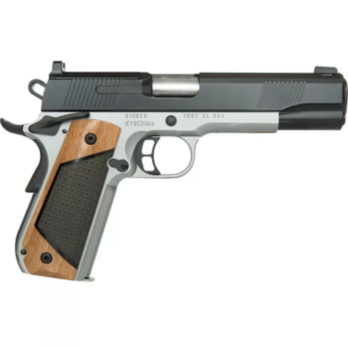 KIMBER Custom Two-Tone Next Gen .45 ACP 5in 7rd Black/Walnut Single-Action Pistol (3200400)