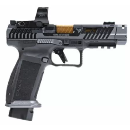 Canik TTI Combat Smoke Pistol 9mm 4.6 in. Bronze Mecanik Optic 18 rd.