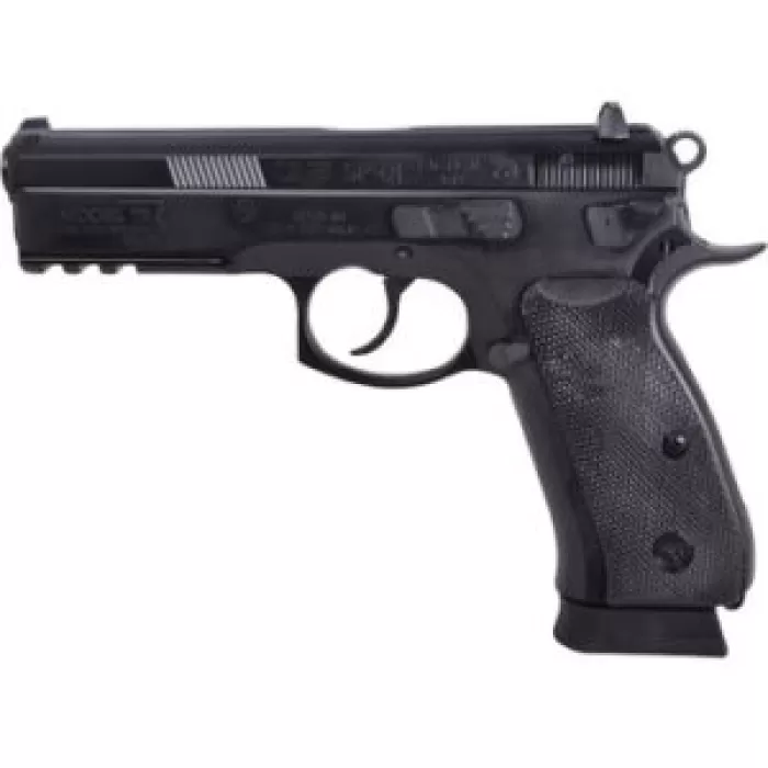 CZ 75 SP-01 Tactical 50th Anniversary Elite Pistol 9 mm 4.6 in. Black w/Ambi Decocker 19 rd. CZ 75 SP-01 Tactical 50th Anniversary Elite Pistol 9 mm 4.6 in. Black w/Ambi Decocker 19 rd.