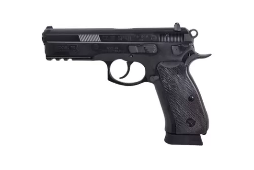 CZ 75 SP-01 Tactical 50th Anniversary Elite Pistol 9 mm 4.6 in. Black w/Ambi Decocker 19 rd.