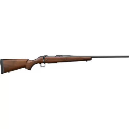 CZ 600 Plus American Rifle 308 Win 20 in. Walnut w/Drill&Tap Threaded 5 rd.