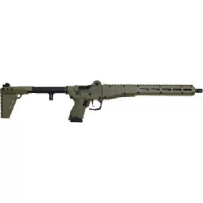 KEL-TEC SUB2000 Gen3 9mm 16.1in 15rd Green/Black Semi-Auto Rifle (SUB2K9MULTIGRN)