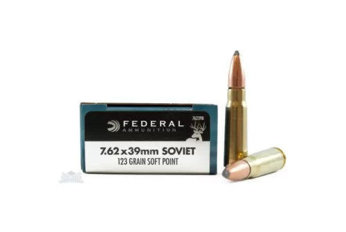 Federal 7.62x39mm 123gr SP RN Power-Shok Ammunition - 76239B