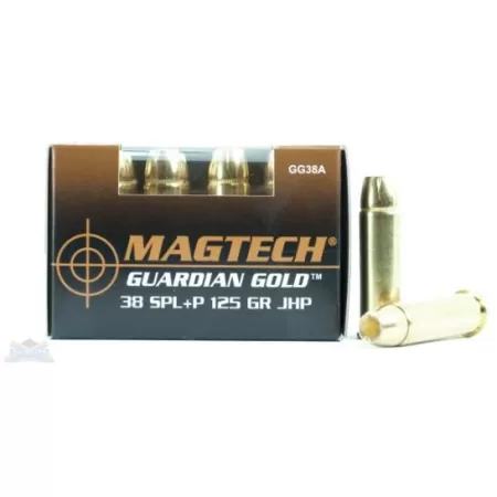 Magtech 38 Special 125gr JHP Ammunition Guardian Gold - GG38A