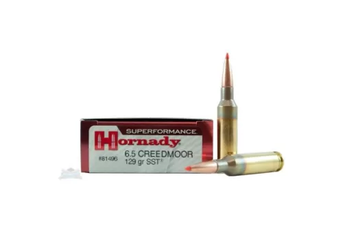 Hornady 81496 Superformance  6.5 Creedmoor 129 gr SST 20 Bx/ 10 Cs