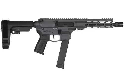 CMMG Banshee MK10 10mm AR-15 Pistol with Sniper Grey Cerakote Finish and 8 Inch Barrel
