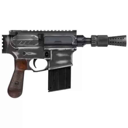 CMMG MK4 DL-44 Blaster 22LR Semi-Auto Pistol with Battleworn Armor Black Finish