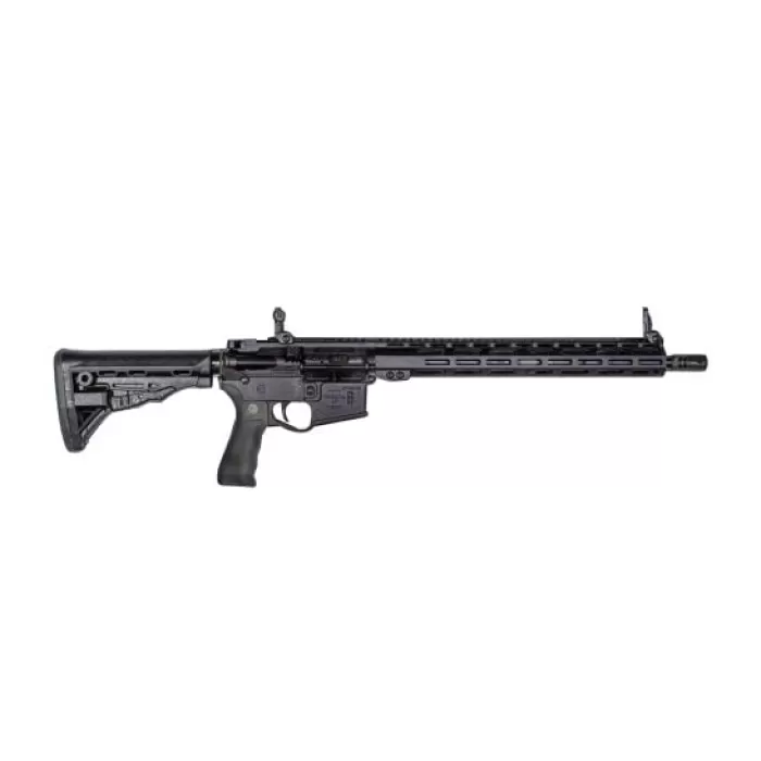 ET ARMS OMEGA RIA 5.56 16" 10RD BLACK 15" MLOK CF BUFFER TUBE ATI STOCK FLIP UP SIGHTS CA COMPLIANT