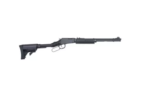 MOSS 464 SPX 22LR 18 MATTE BLUE SYN ADJ SIGHT