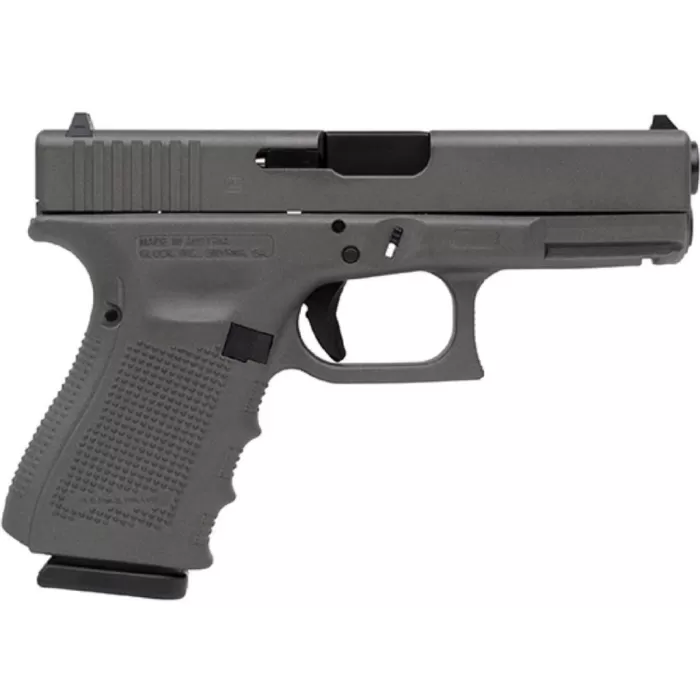GLOCK 19 GEN 4 9MM 4.02 FULL TUNGSTEN GRY CERAKO PG1950203TUN GLOCK 19 GEN 4 9MM 4.02 FULL TUNGSTEN GRY CERAKO PG1950203TUN