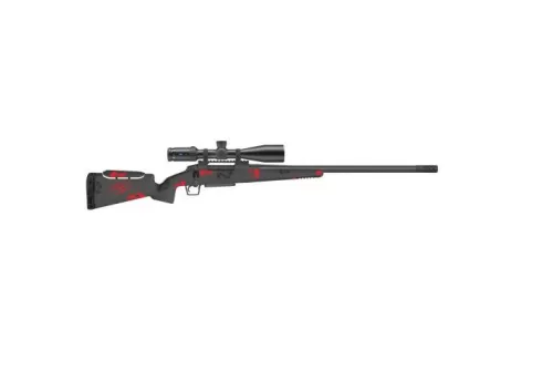 Fierce Firearms CT Rival XP .22 Creedmoor Bolt Action Rifle, Blood Red Camo - FCTRXP22CM20BR
