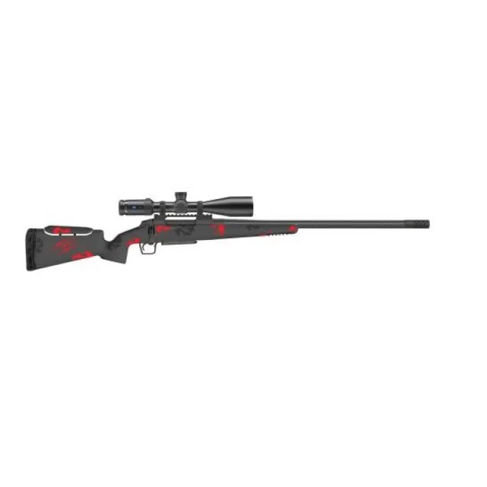 Fierce Firearms CT Rival XP .22 Creedmoor Bolt Action Rifle, Blood Red Camo - FCTRXP22CM20BR Fierce Firearms CT Rival XP .22 Creedmoor Bolt Action Rifle, Blood Red Camo - FCTRXP22CM20BR