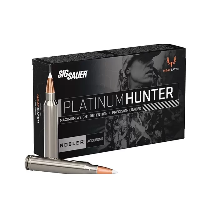 Platinum Hunter 160 gr 7mm Remington Magnum Rifle Ammo - 20 Round Box