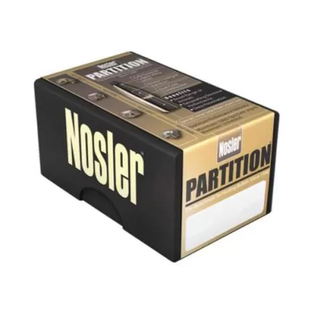 NOSLER Partition 6.5mm .264" 140Gr Spitzer 50rd Box Rifle Bullets (16321)