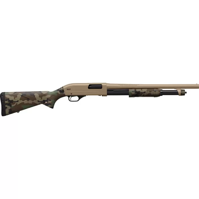 Winchester Sxp Defender 12ga 18" 5rd Hybrid/woodland 3"