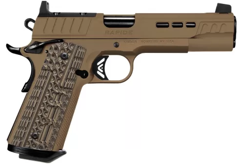 Kimber 3000463 Rapide FDE OR 38 Super 1911 Handgun