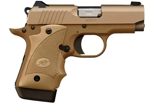 Kimber 3300247 Micro 9 Desert Range 9mm EDC Handgun