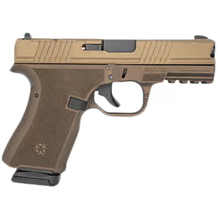 Black Rain Ordnance FL9MMMBBBRNZ Compact Frame 9mm 15+1 4 Black Rain Ordnance FL9MMMBBBRNZ Compact Frame 9mm 15+1 4