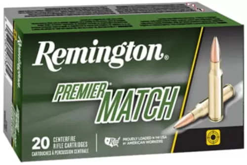 REMINGTON AMMUNITION .223 REMINGTON 52 GR 20/10 BTHP MATCH 200/CA